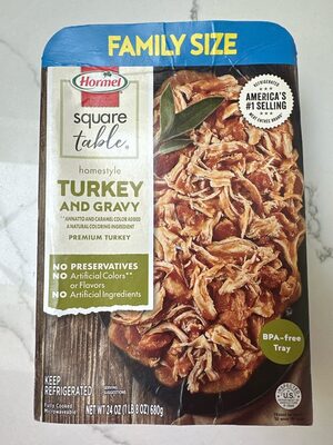 Homestyle Turkey And Gravy