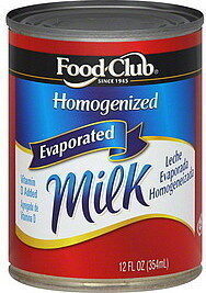 Homogenized Evaporated Milk