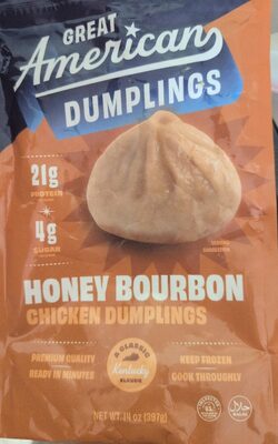 Honey Bourban Chicken Dumplings