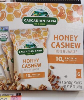 Honey Cashew Protein Granola