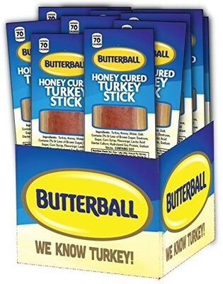 Honey cured turkey stick