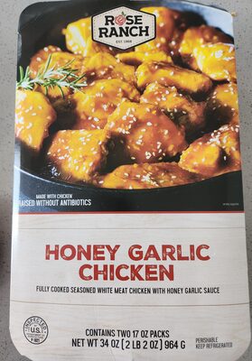 Honey Garlic Chicken