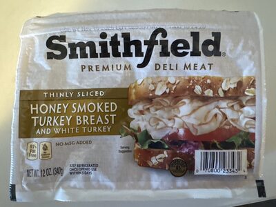 Honey, smoked turkey breast and white turkey