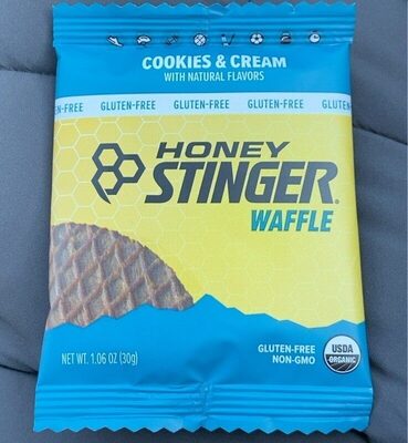 Honey Stinger Waffle cookies and cream