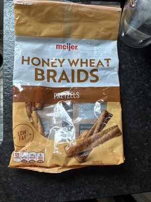 Honey Wheat Braids Pretzels