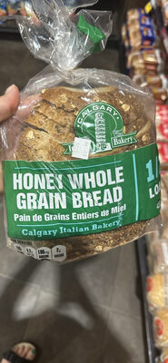 Honey Whole Grain Bread