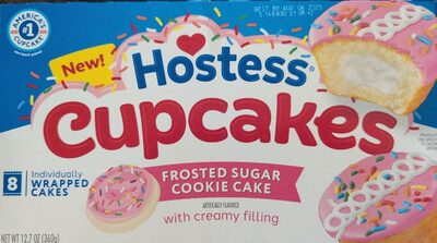 Hostess Cupcake - Frosted Sugar Cookie Cake