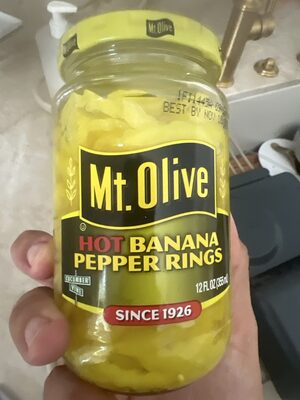 Hot Banana Pepper Rings