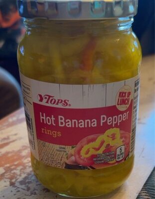 Hot banana pepper rings