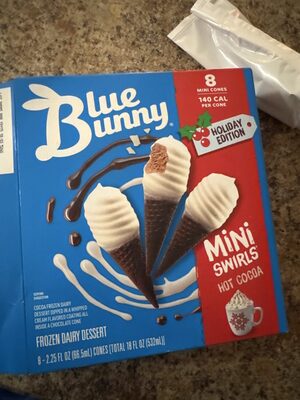 Hot Cocoa Ice Cream Cone