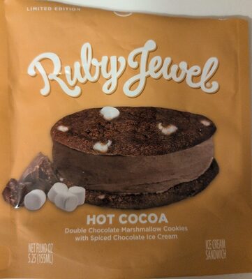 Hot Cocoa Ice Cream Sandwich