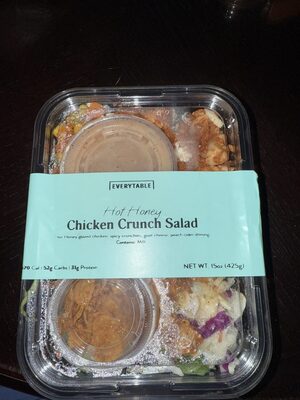 Hot Honey Chicken Crunch Salad