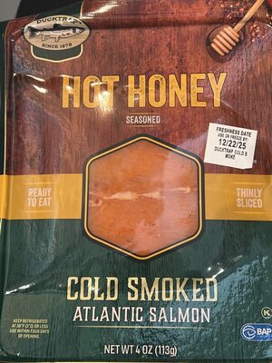 Hot Honey Seasoned Cold Smoked Alaskan Salmon