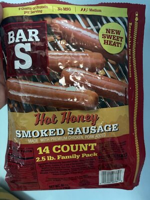 Hot honey smoked Sausage