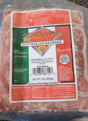 Hot Italian Sausage
