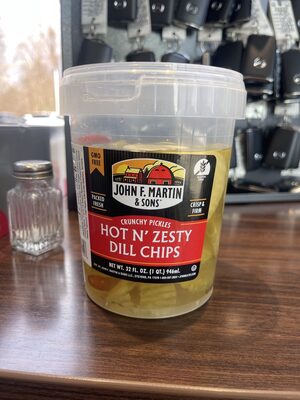 Hot Nā Zesty Dill Pickle Chips