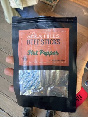 Hot Pepper Beef Sticks