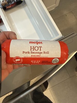 Hot Pork Breakfast Sausage