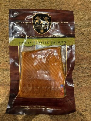 Hot Smoked Honey Roasted Salmon
