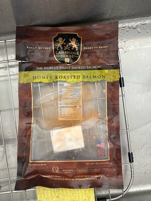 Hot Smoked Honey Roasted Salmon