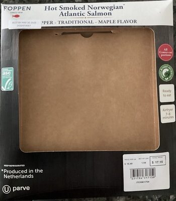 Hot Smoked Norwegian Atlantic Salmon