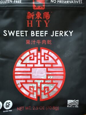 HTY Sweet Beef Jerky