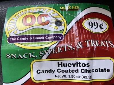 Huevitos Candy Coated Chocolate