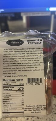 Hummus & Pretzels