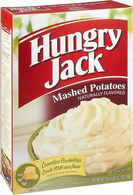 Hungry jack instant mashed potatoes