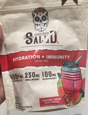 Hydration + Immunity Drink Mix Guayaba | Guava Agua Fresca