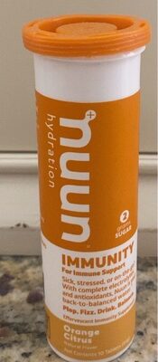 Hydration Immunity Supplement - Orange Citrus