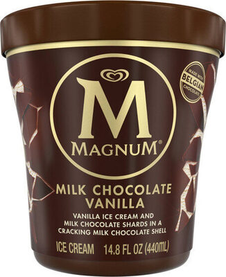 Ice cream for a creamy frozen dessert milk chocolate
