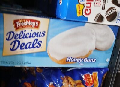 Iced honey buns