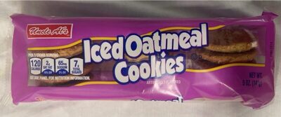 Iced Oatmeal Cookies