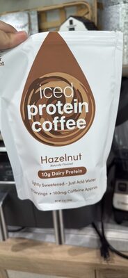 iced protein coffee
