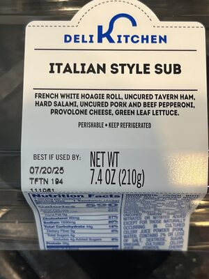 IItalian Style Sub