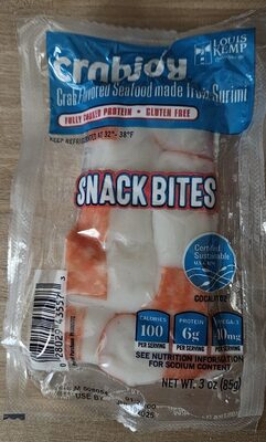 Imitation Crab Snack Bites
