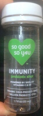 Immunity Watermelon Strawberry Probiotic Shot