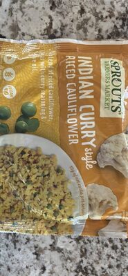 INDIAN CURRY style RICED CAULIFLOWER