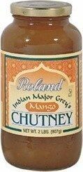 Indian major grey mango chutney