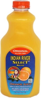 Indian river select original 100% florida fruit
