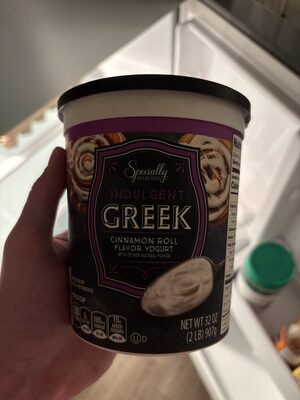 Indulgent Greek Cinnamon Roll Flavor Yogurt