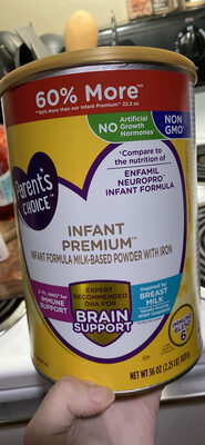 Infant Premium Infant Formula Milk-Based Powder with Iron