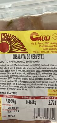 INSALATA DI NERVETTI