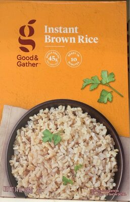 Instant brown rice