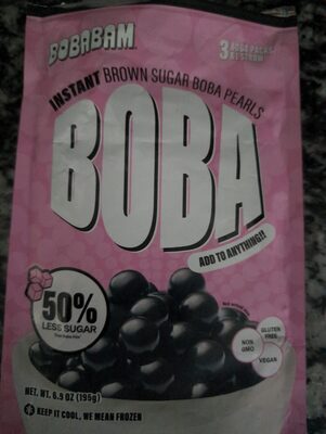 Instant Brown Sugar Boba Pearls