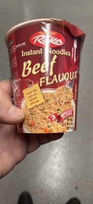 Instant Noodles Beef Flavour
