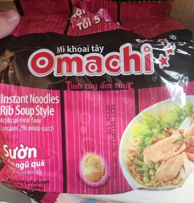 Instant Noodles Rib Soup Styles