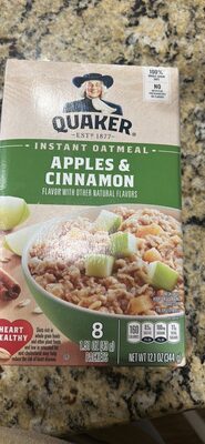 Instant Oatmeal Apples & Cinnamon