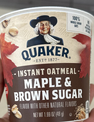 Instant Oatmeal Maple & Brown Sugar